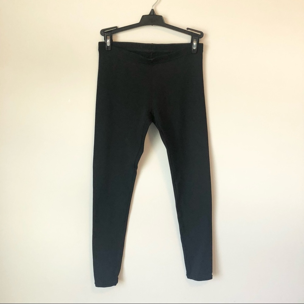 Athleta Black Cropped Leggings